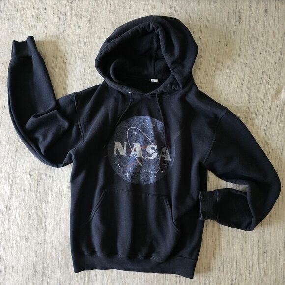 Vintage NASA Black Hoodie - Picture 1 of 3